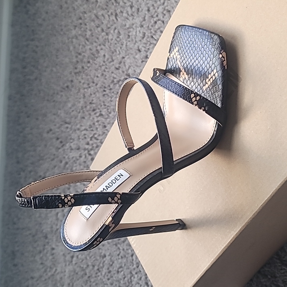Steve Madden Grade Blu Snake 7.5